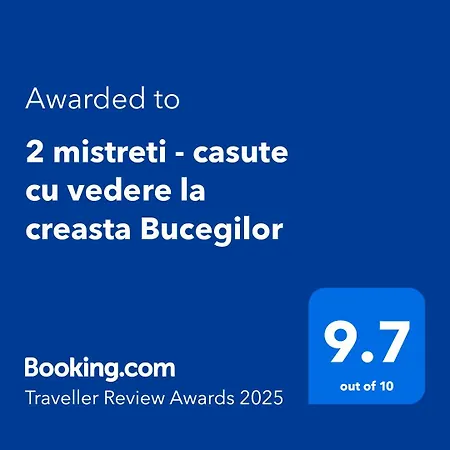2 mistreti - casute cu vedere la creasta Bucegilor-2